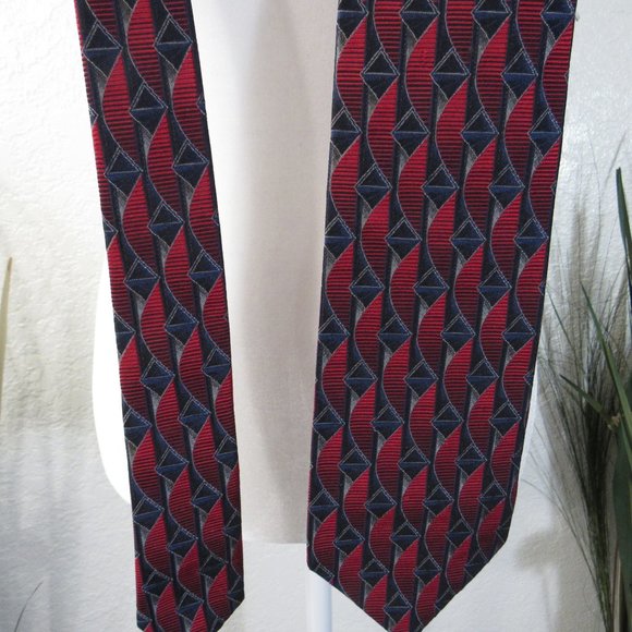 J.Z. Richards Nordstrom Tie Silk Striped Necktie - Picture 5 of 6